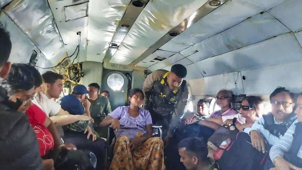IAF evacuates stranded Indians from Sri Lanka