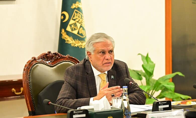 Pakistan's Deputy Prime Minister and Foreign Minister Ishaq Dar