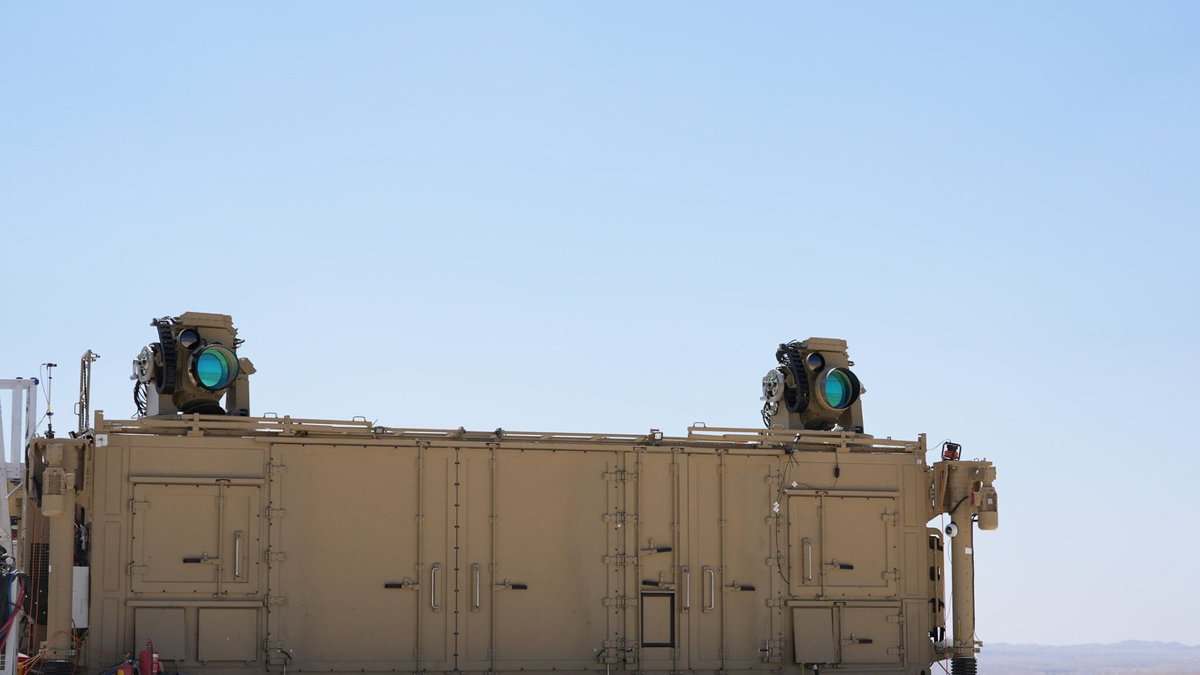 Israel’s Iron Beam laser defense system