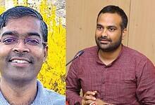 Senior IAS officers K Ilambarithi (left) RV Karnan (right)