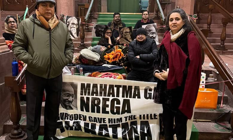 protest in parliament