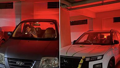 Man buys a new car after baby faces difficulty