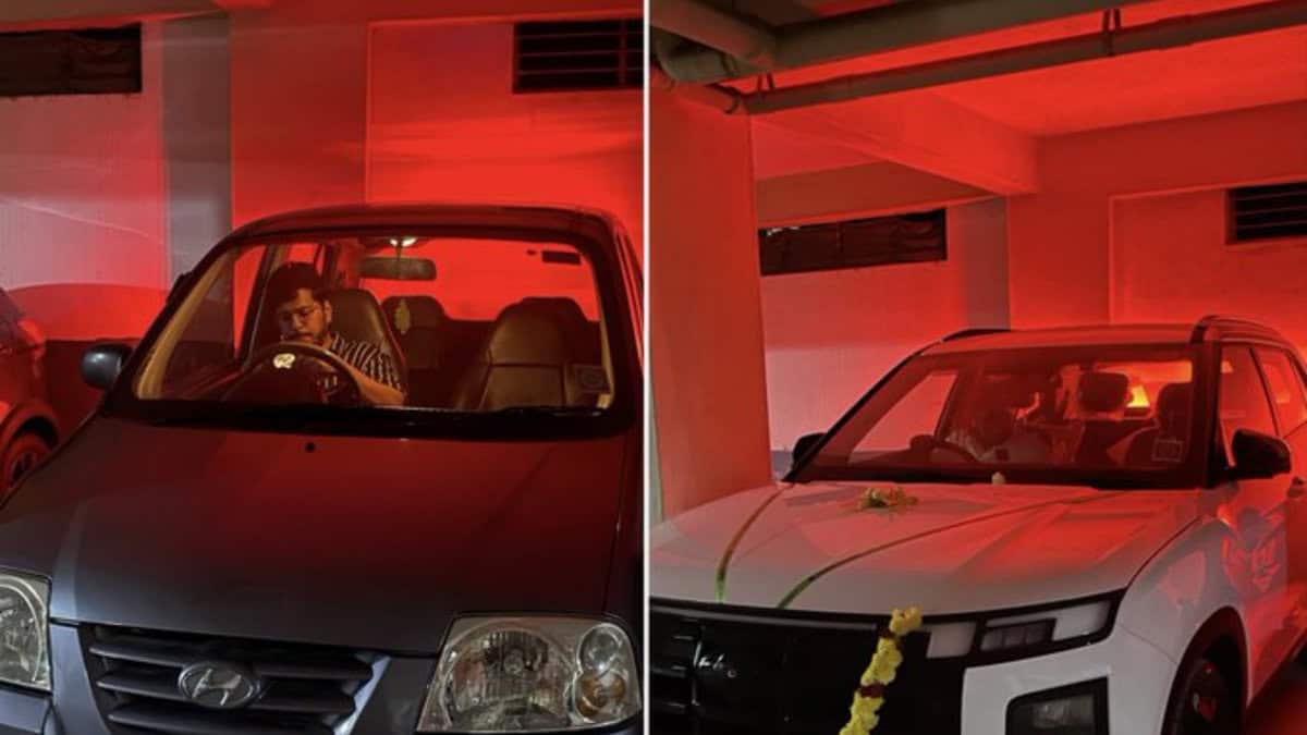 Man buys a new car after baby faces difficulty