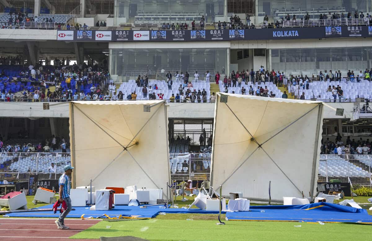 Kolkata: Lionel Messi's GOAT India Tour