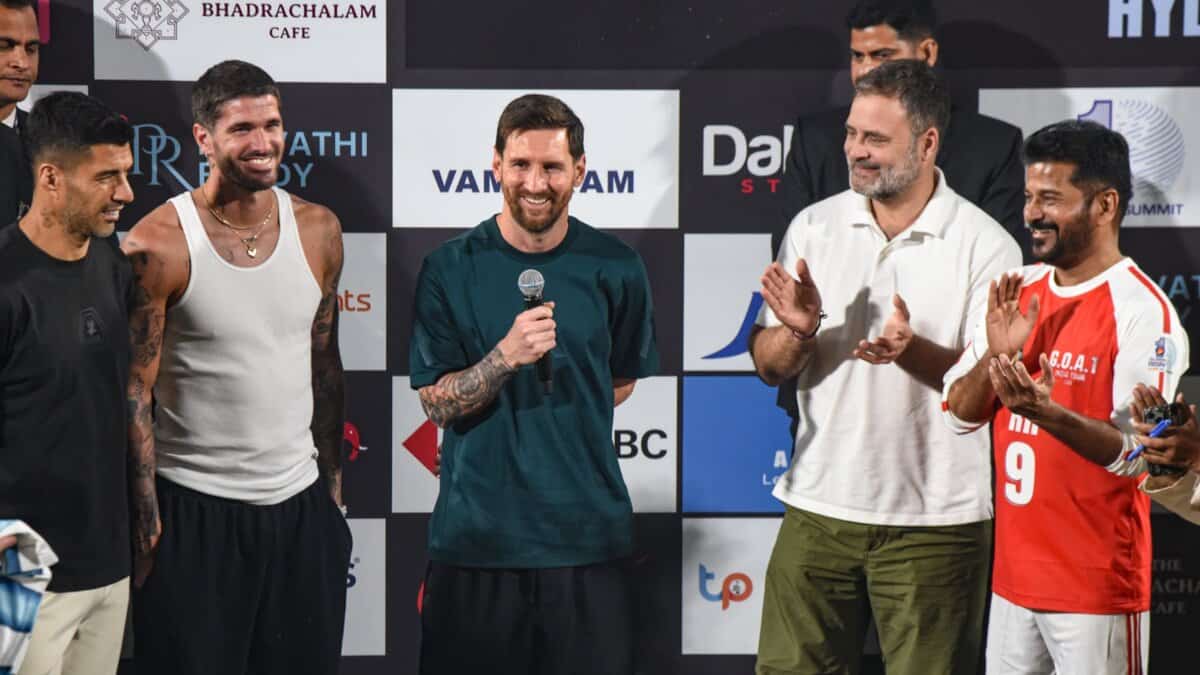 Messi in Hyderabad1