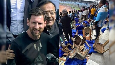 Messi in kolkata