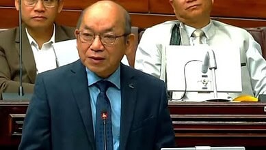 Mizoram Home Minister K Sapdanga