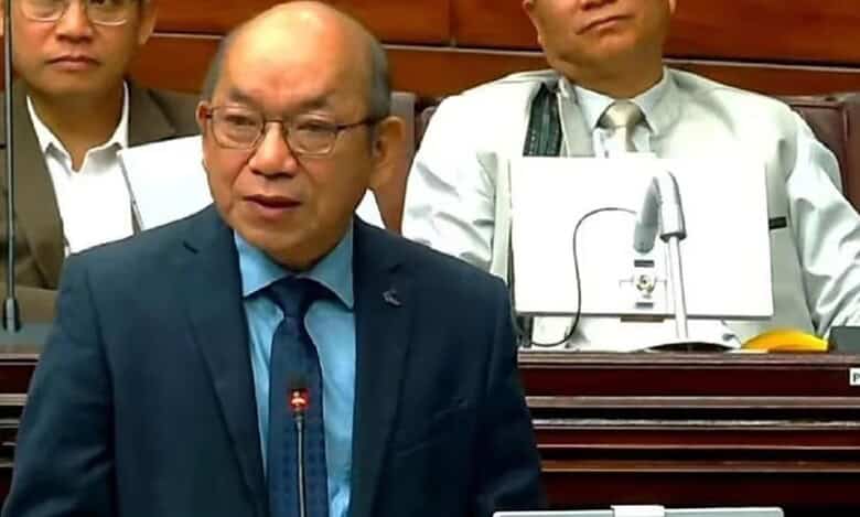 Mizoram Home Minister K Sapdanga