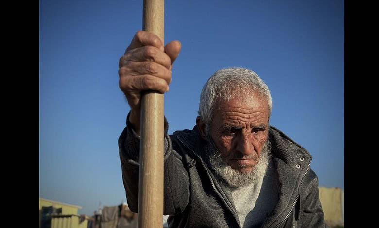 Palestinian mortician Yousef Abu Hatab