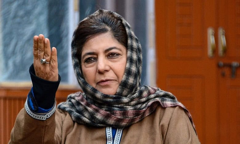 PDP president Mehbooba Mufti
