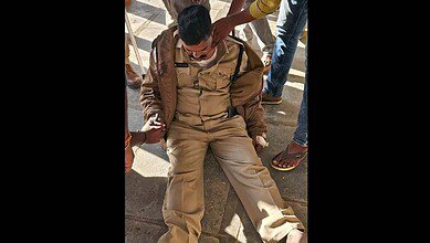 Police head constable Yagiri suffers heart attack