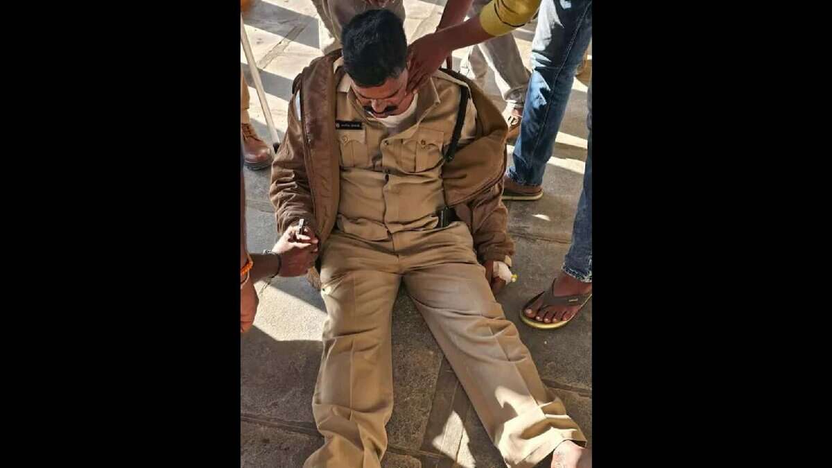 Police head constable Yagiri suffers heart attack