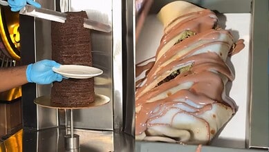 Hyderabad gets chocolate shawarma, a Dubai-inspired dessert