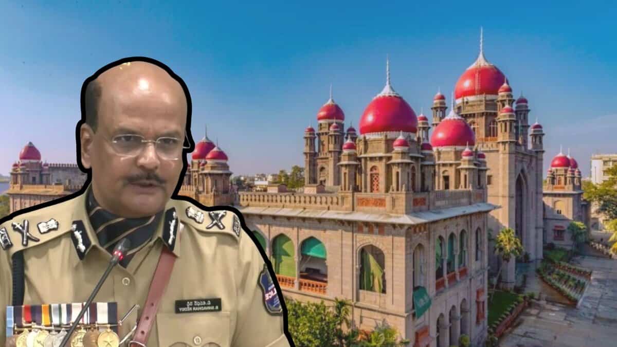 The High Court refused to listen to the appointment of Telangana DGP B Shivadhar Reddy