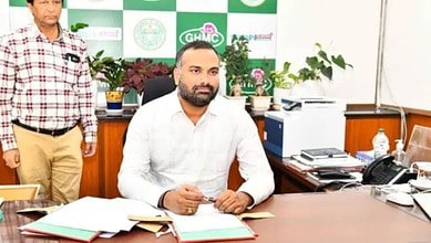 GHMC Commissioner RV Karnan