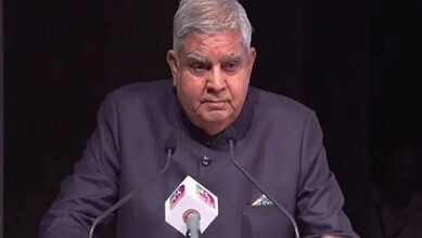 Former India Vice President Jagdeep Dhankar