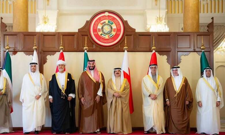 GCC leaders at the Bahrain summit