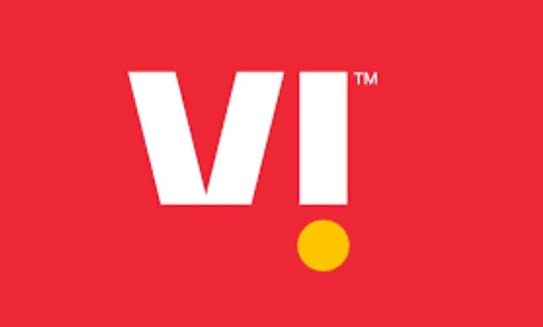 Image shows logo of telecom company Vodafone Idea