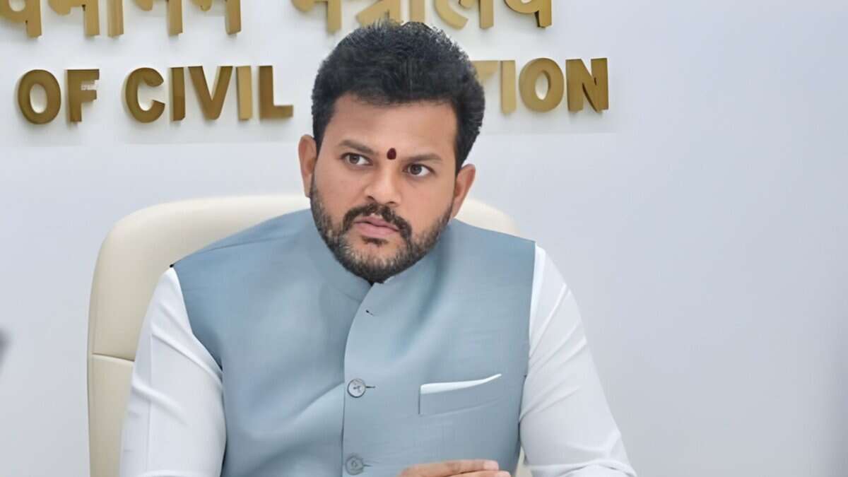 Union civi Aviation minister Ram Mohan Naidu
