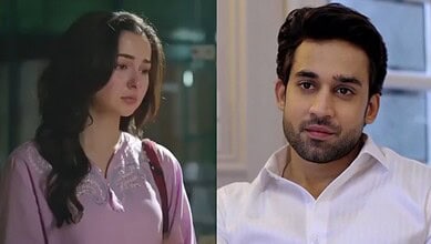 Hania Aamir and Bilal Abbas Khan from Meri Zindagi Hai Tu