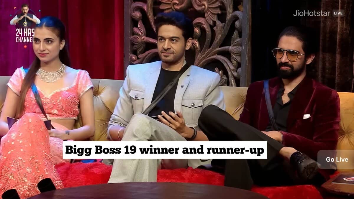 Bigg Boss 19 contestants Farrhana Bhatt, Gaurav Khanna and Amaal Mallik
