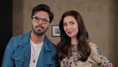 Fahad Mustafa and Mahira Khan