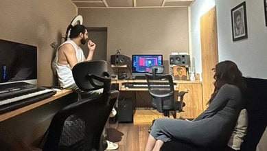 Amaal Mallik and Farrhana Bhatt