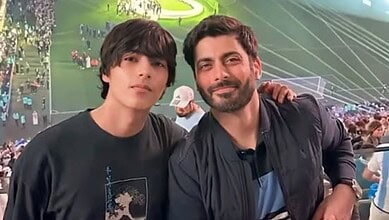 Ayaan Khan and Fawad Khan
