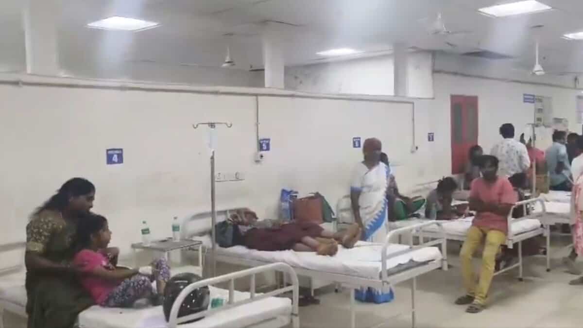 Government school students fall ill after eating mid day meal in Hyderabad