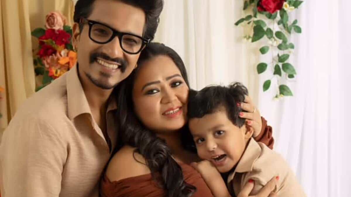 Haarsh Limbachiyaa and Bharti Singh
