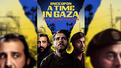 A poster of the film "Once Upon A Time in Gaza"