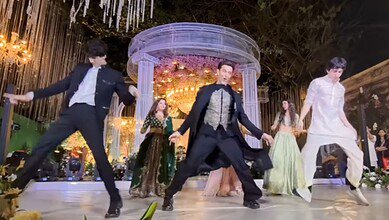 Hrithik Roshan and his sons