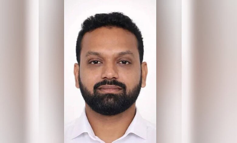 The image of 40-year-old Indian expat Afzal, who died in a road accident in Oman.