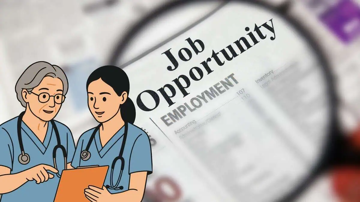 Medical job opportunities, healthcare employment, nursing and doctor job listings.