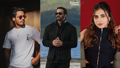 Digvijay Rathee, Rohit Shetty and Farrhana Bhatt