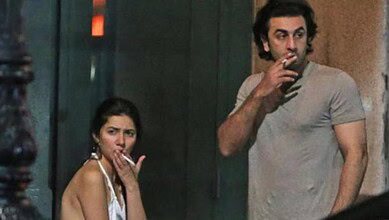 Mahira Khan and Ranbir Kapoor