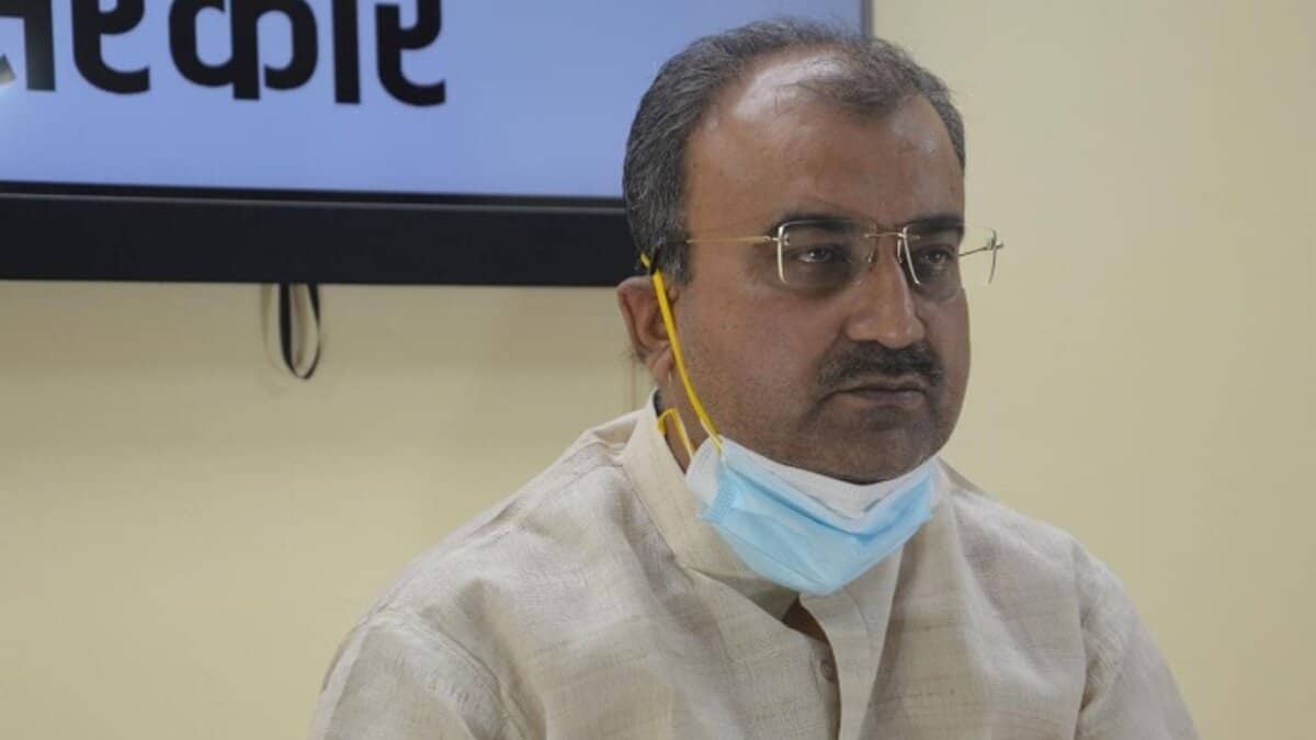 Bihar health minister Mangal Pandey