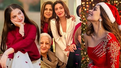 Pakistani actors celebrate Christmas