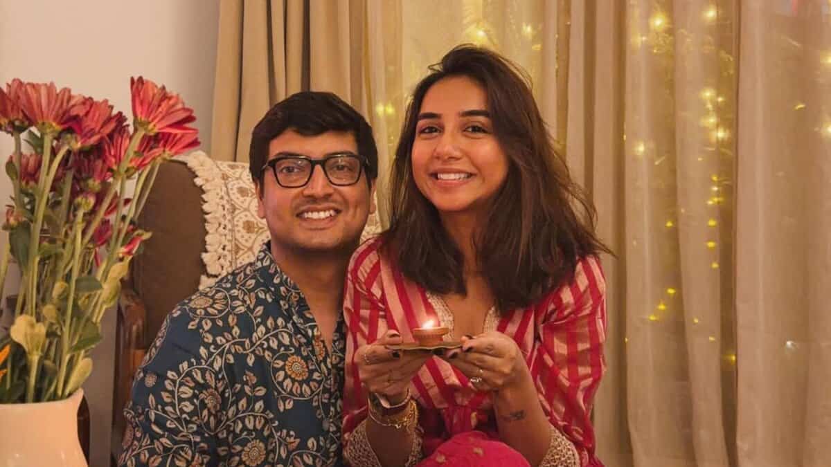 Prajakta Koli and her husband