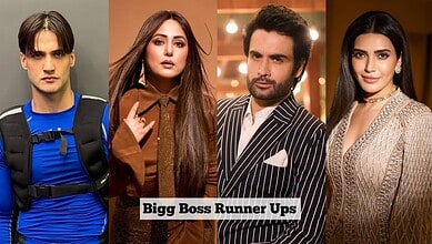 Bigg Boss runner ups Asim, Hina, Vivian and Karishma