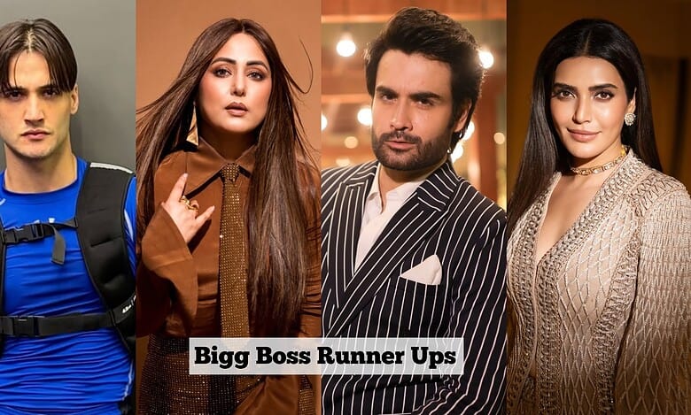 Bigg Boss runner ups Asim, Hina, Vivian and Karishma
