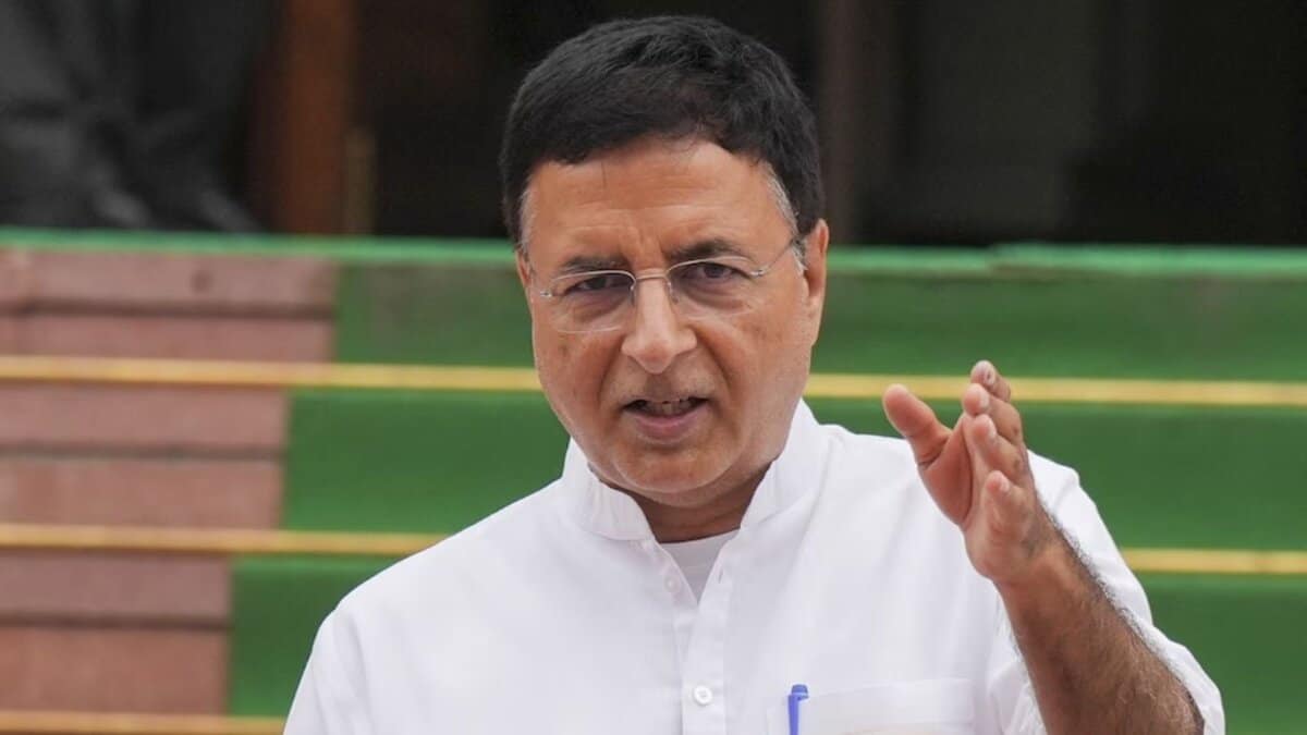 Congress leader Randeep Singh Surjewala