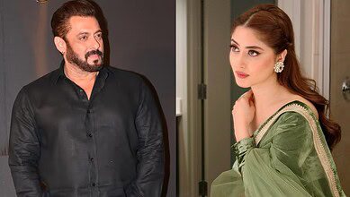 Salman Khan and Sajal Aly