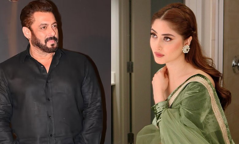 Salman Khan and Sajal Aly
