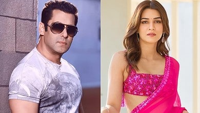 Salman Khan and Kriti Sanon