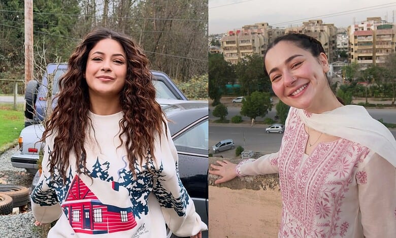 Shehnaaz Gill and Hania Aamir