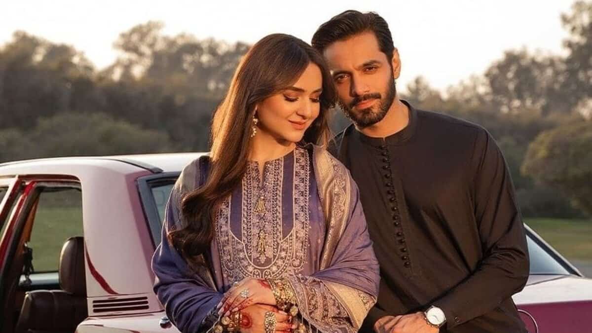 Yumna Zaidi and Wahaj Ali