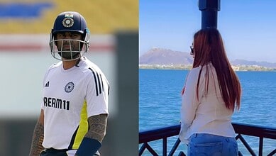 Suryakumar Yadav and Khushi Mukherjee