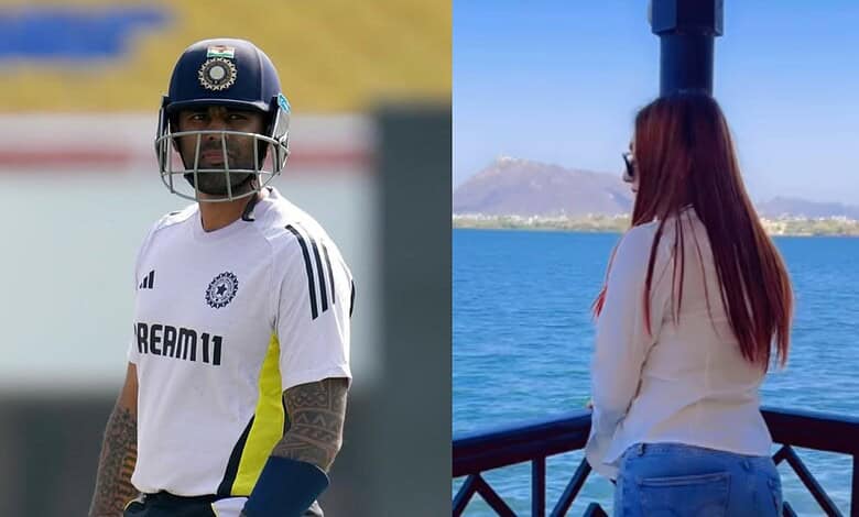 Suryakumar Yadav and Khushi Mukherjee