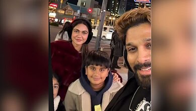 Allu Arjun's Tokyo trip is all about family, fun and good food.